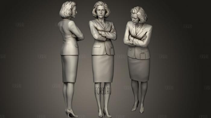 Scully stl model for CNC